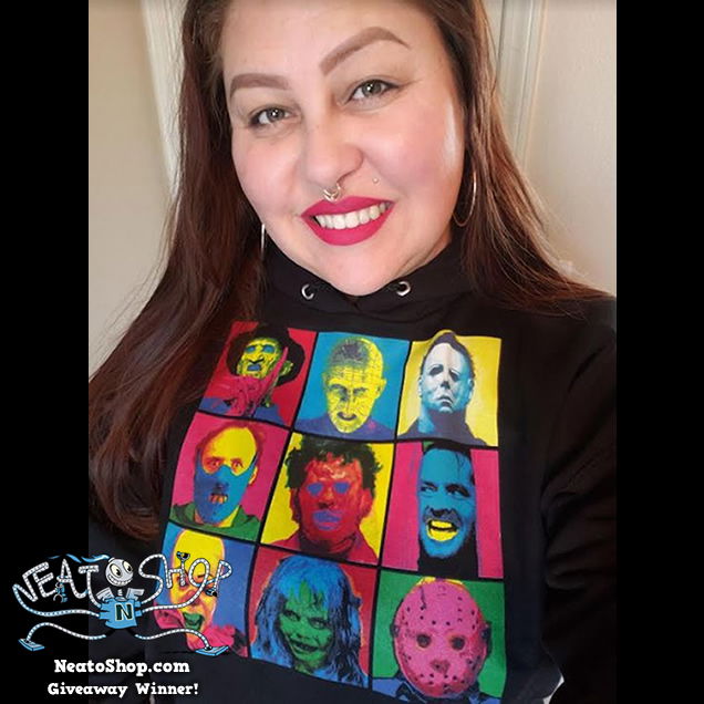 Angelica C wearing Wandaful shirt